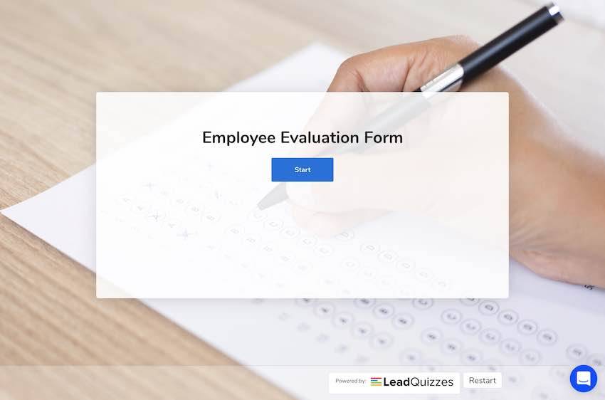Leadquizzes - example personality test