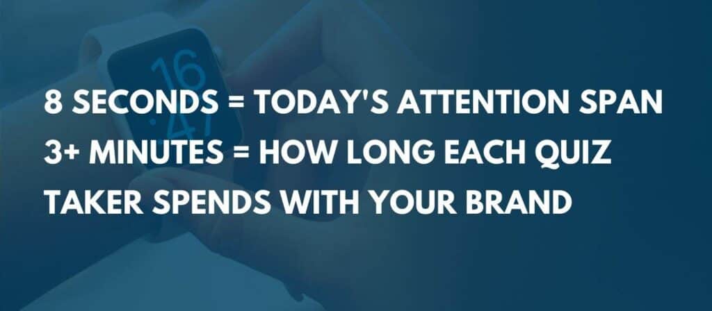 quiz marketing - attention span