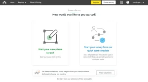 surveymonkey creator page