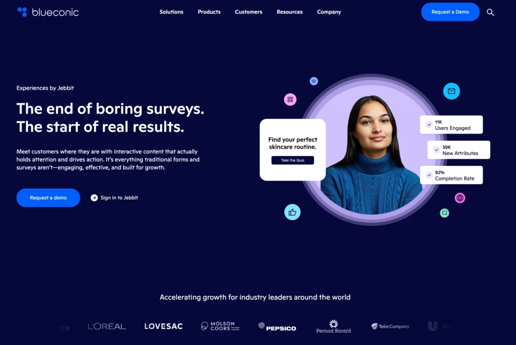 Jebbit homepage
